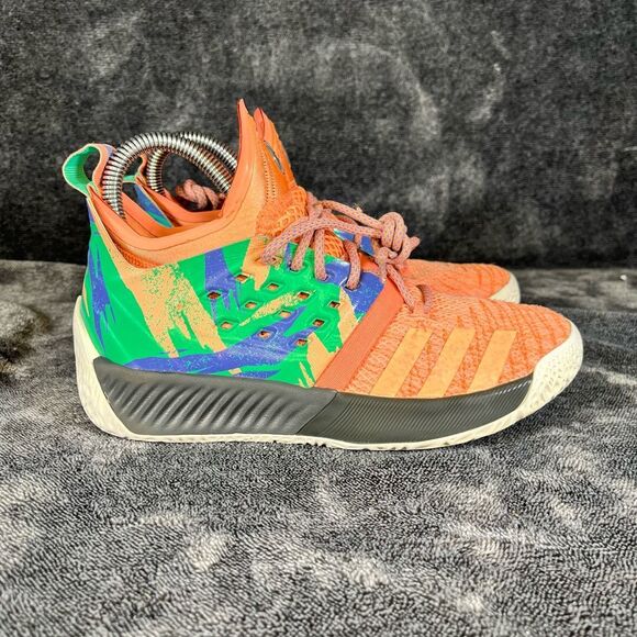 Adidas Harden Vol 2 California Dreaming A Melon Boy size 4/ Women size 5.5 - Picture 3 of 8